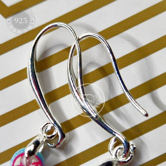 Handmade Creepy Christmas Tree Earrings S925 Hypoallergenic OOAK Fast Delivery - Picture 3 of 5